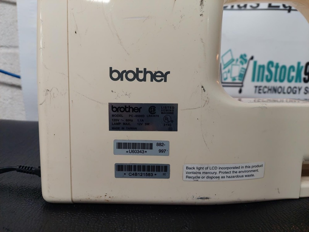 Brother Pacesetter PC-8500D Computerized Embroidery & Sewing Machine