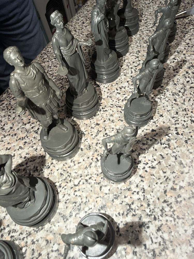 Ancient Rome Chess Set Classic Games 1963 Vintage