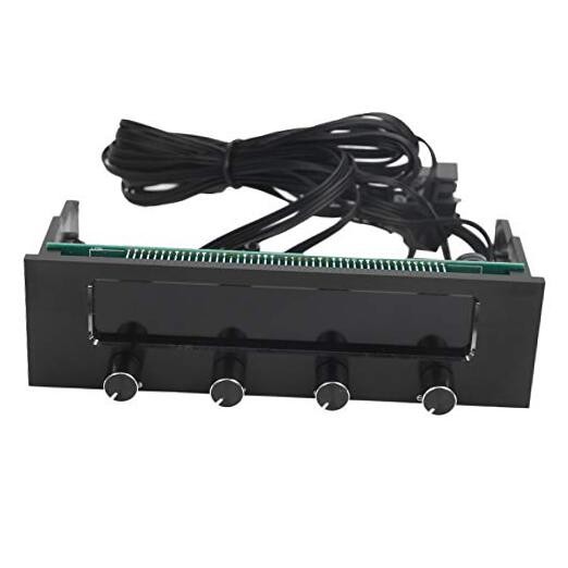 STW‑6041 Multi Fan Speed Controller 5.25 Inch Optical Drive Front Panel LCD
