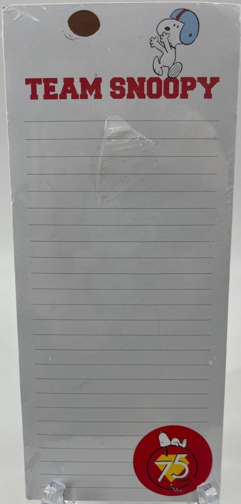 Peanuts - Team Snoopy Note Pad / Task List