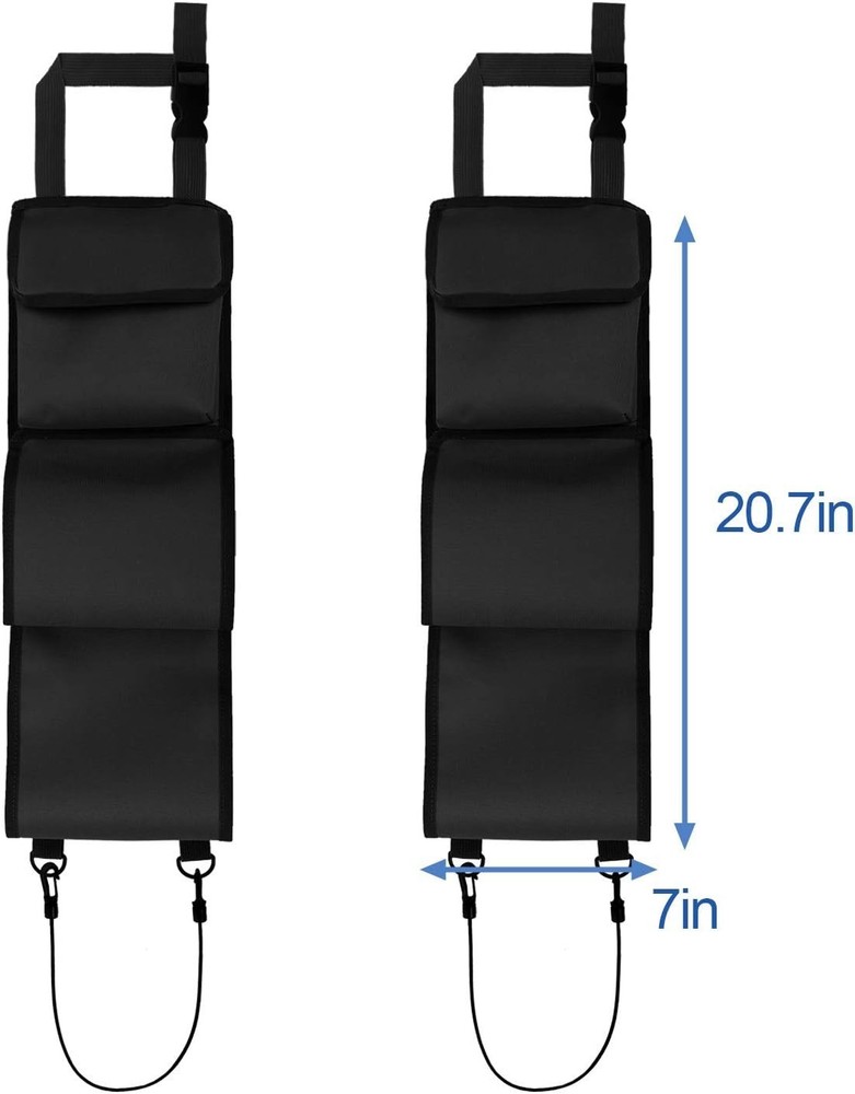 Universal Car Seat Back Gun Rack & Organizer