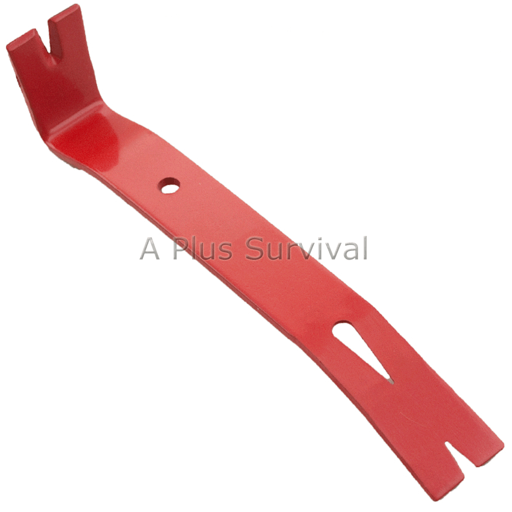 7" Flat Pry Bar Lifting Prying & Nail Pulling Emergency Survival Kit Tool