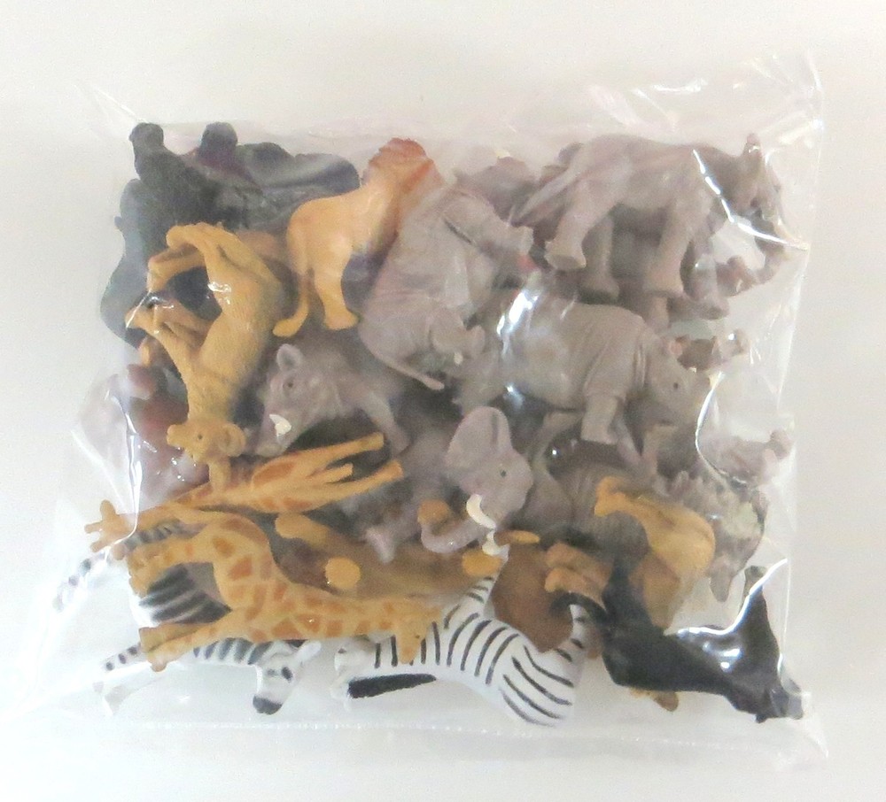 Pocket Safari Figures 24 Per Order