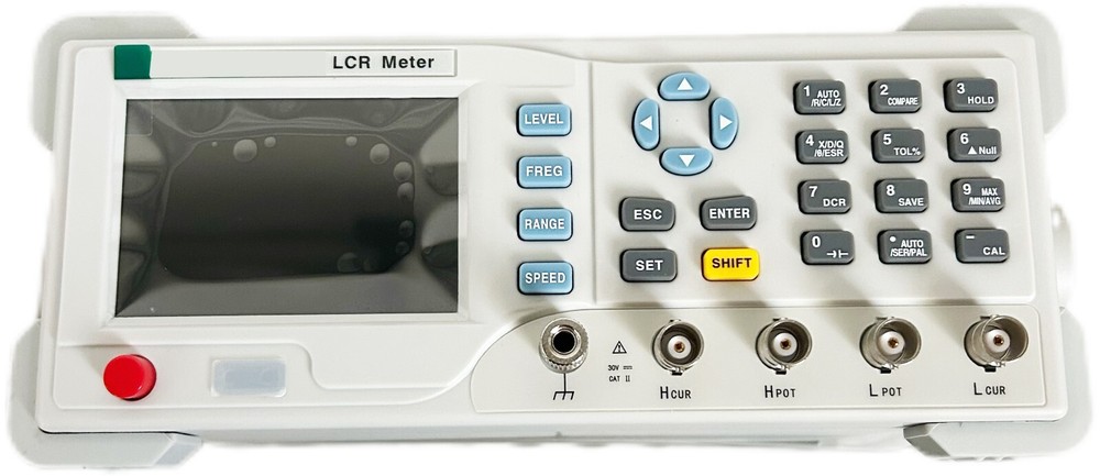 Benchtop LCR Digital Bridge DCR Mode 10Hz-100kHz Continuously Adjustable