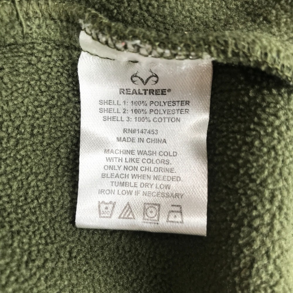 Real Tree Hunting Jacket Large Camo
