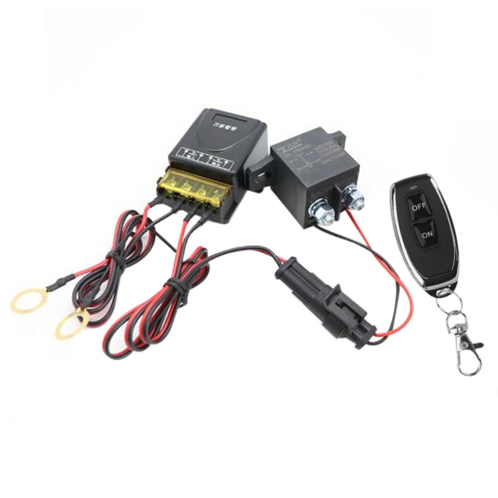 Car Battery Switch Disconnect Power Kill Master Isolator Cut Off Remote Control