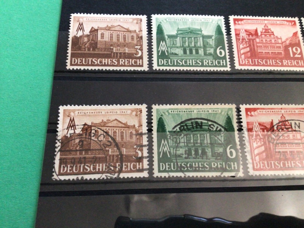 Germany 1941 Leipzig spring fair mint never hinged & used stamps A18533