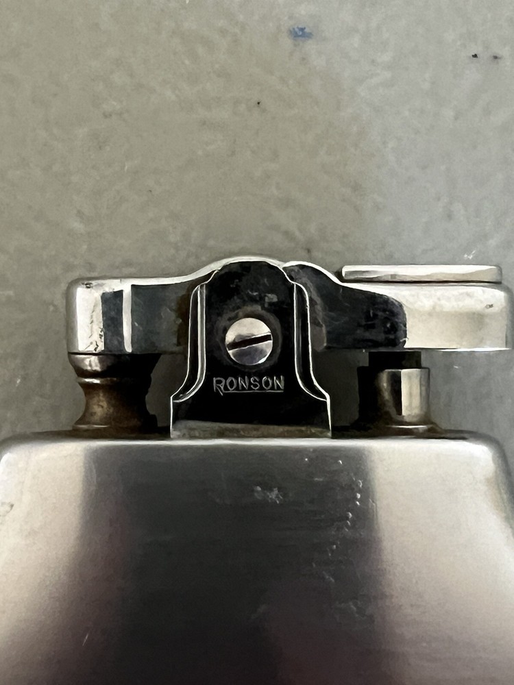 Vintage Ronson Art Deco ~ Mastercase ~ w/Pouch