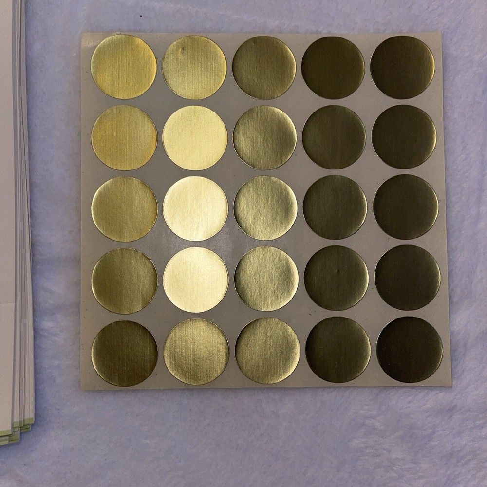 24 Vintage Roses Foldable Jiffy Notes with Gold Seals
