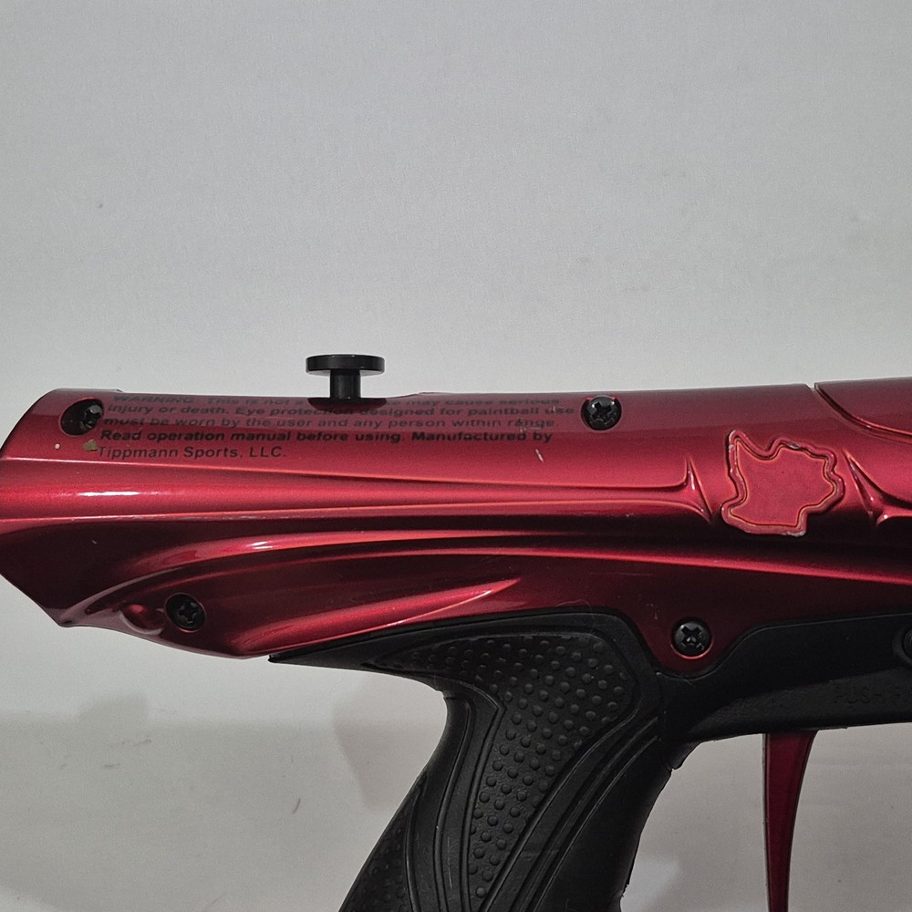 Tippman Gryphon Basic Paintball Marker Red Sport Game *Untested / As Is*
