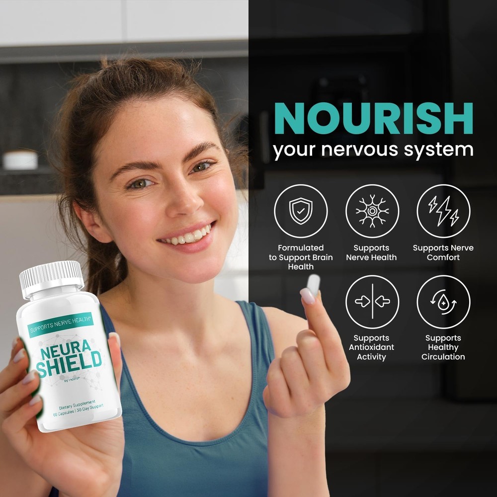 (2 Pack) Neura Shield Capsules – Natural Ingredients Glycogen Support
