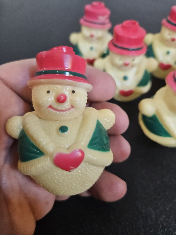 Vintage Snowman Light Covers