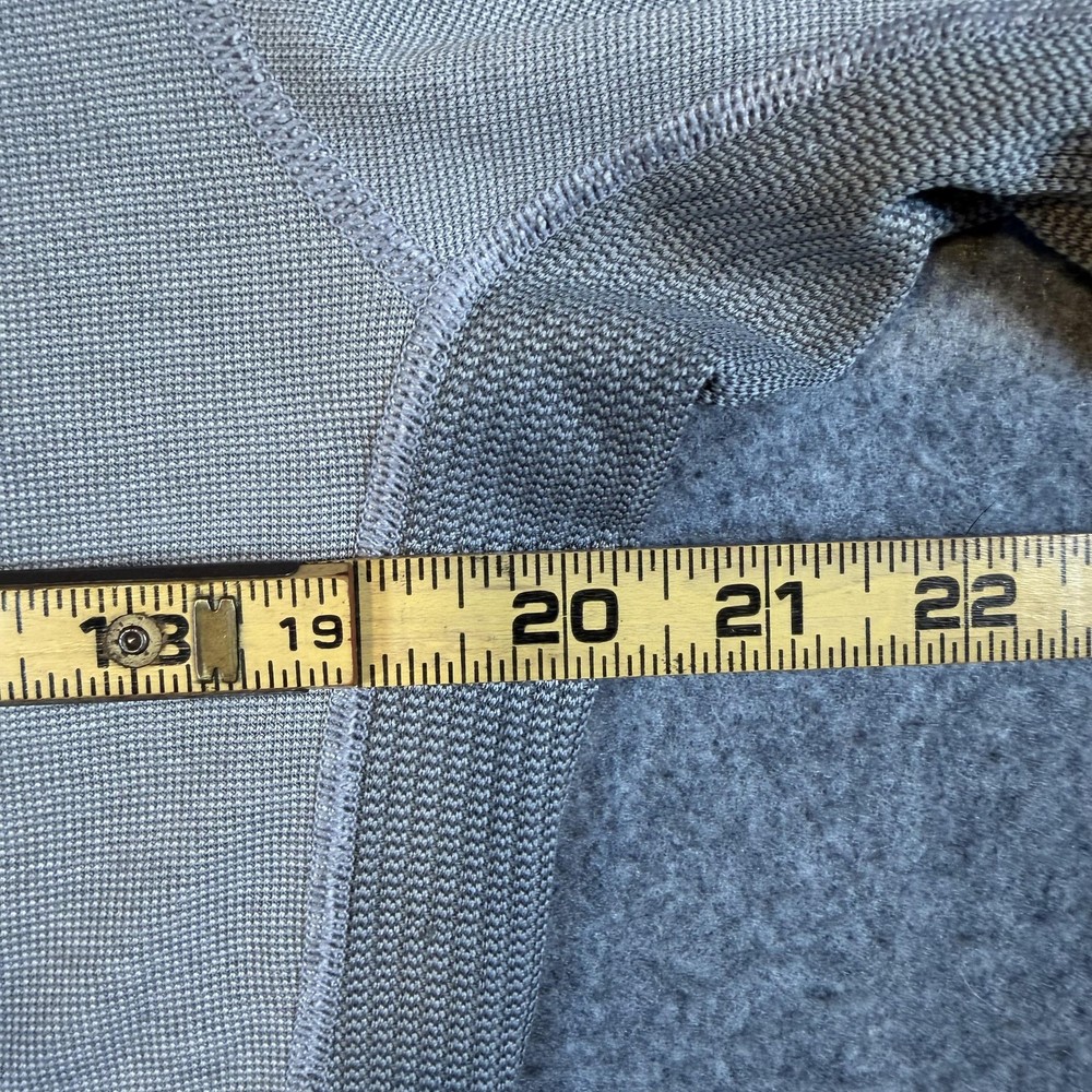 Patagonia Pullover Mens Medium Gray Capilene 1/4 Zip Long Sleeve Base Layer Top