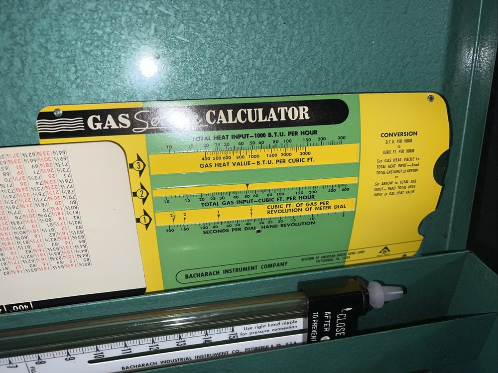 BACHARACH FYRITE GAS ANALYZER KIT