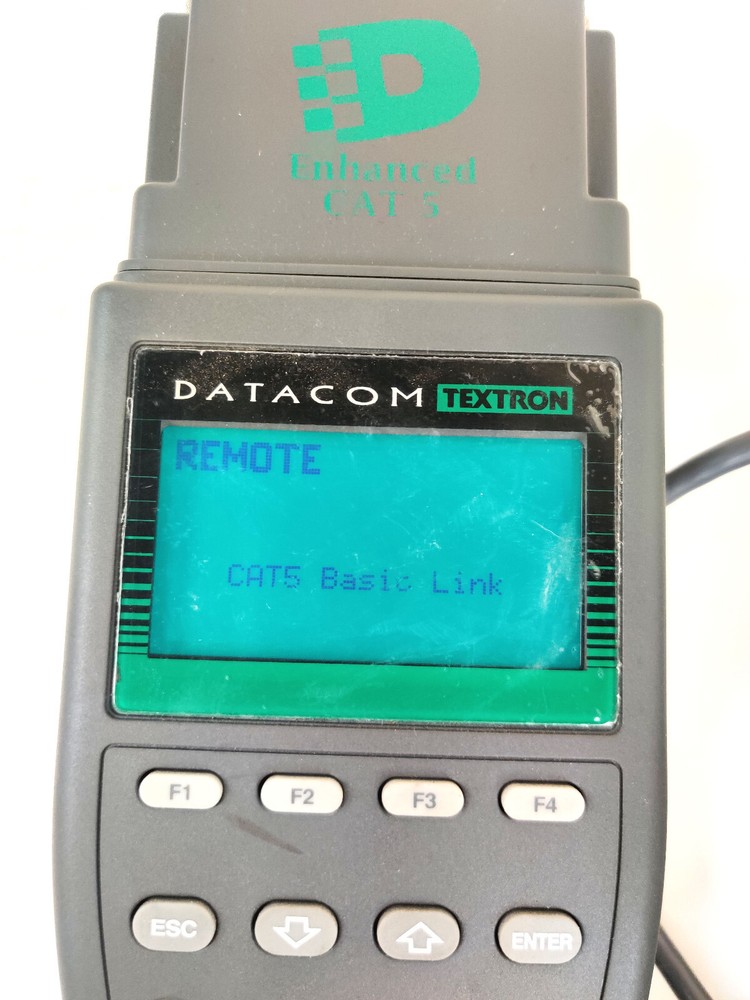 Datacom Technologies LANcat System 6 Cat 5 Cable Tester Analyzer