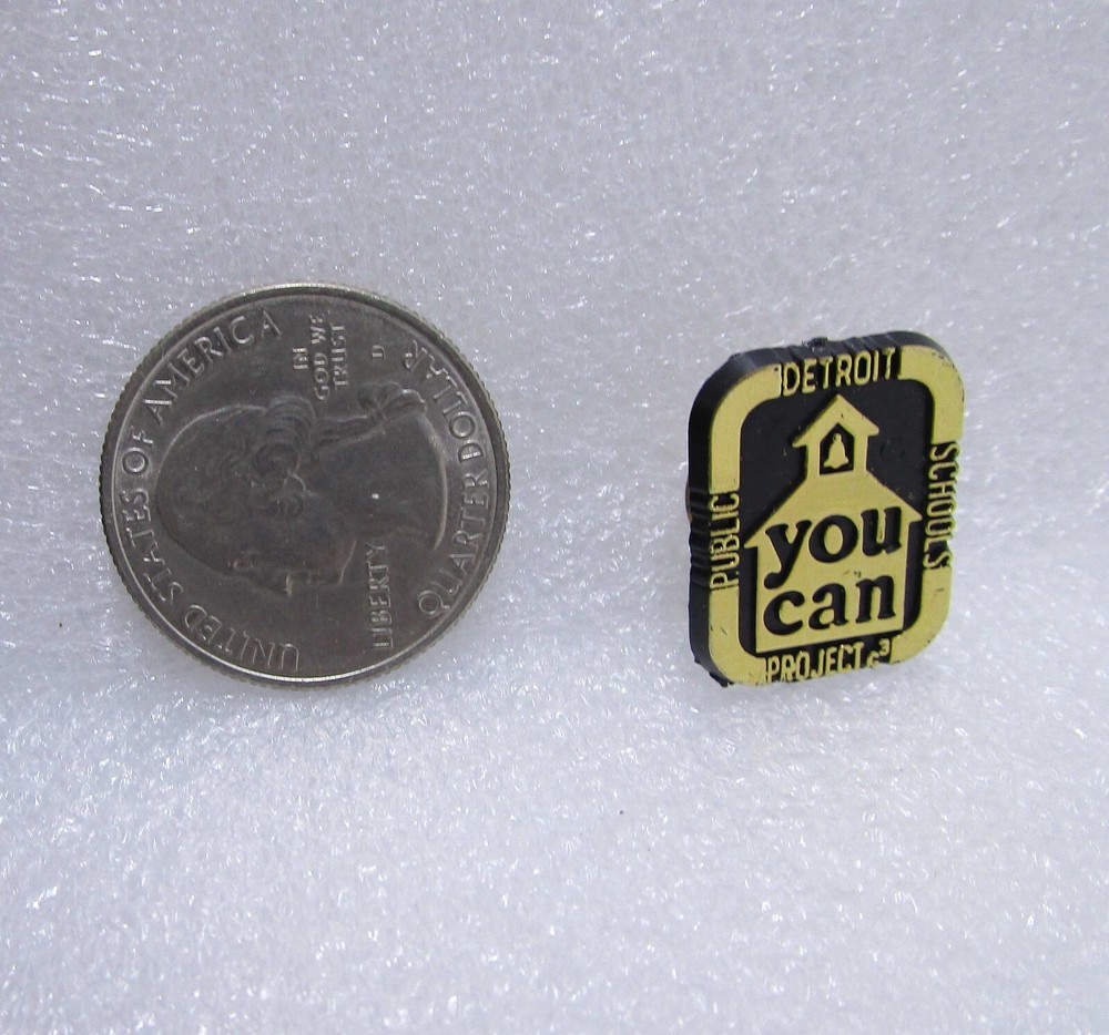 Detroit Public Schools - You Can Plastic Pin
