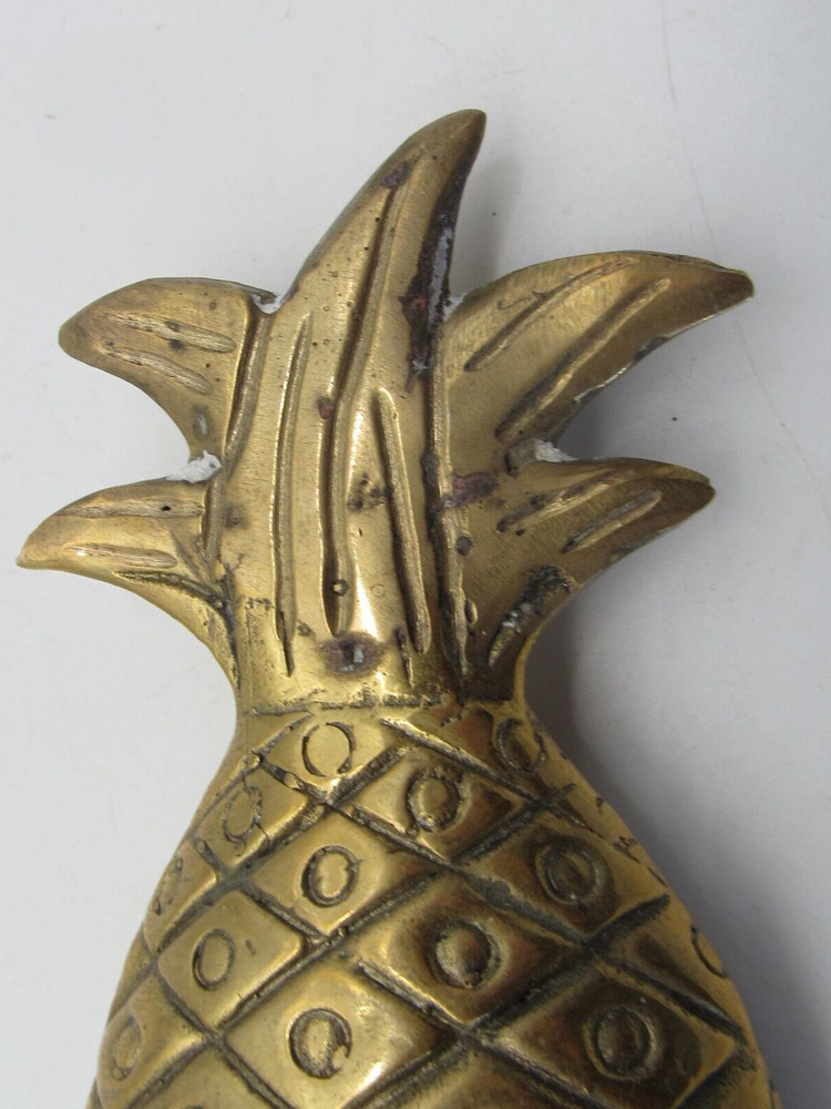 Vintage Solid Brass Pineapple Bottle Opener
