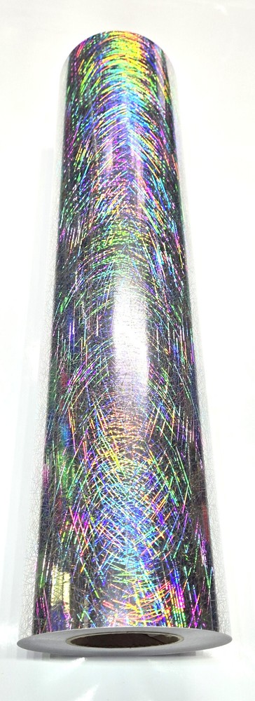 Holographic Silver Light Ray Sign Plotter Cutter Vinyl Roll