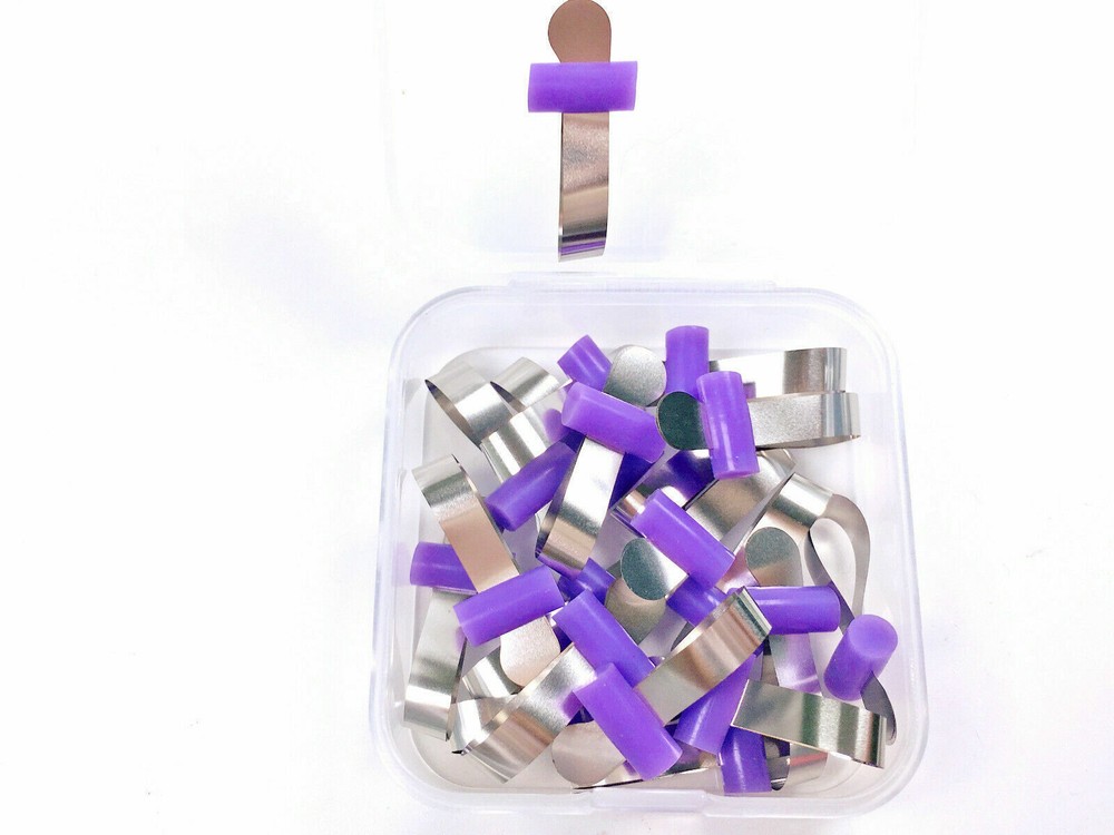 6 Sizes Dental Preformed Forming Sheet Matrix Bands Auto-matrix Silionce Holder