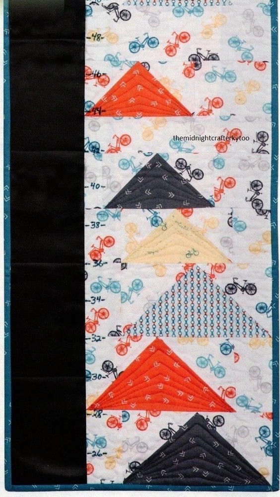Up Up &Away Growth Chart Quilt Pattern Pieced BG