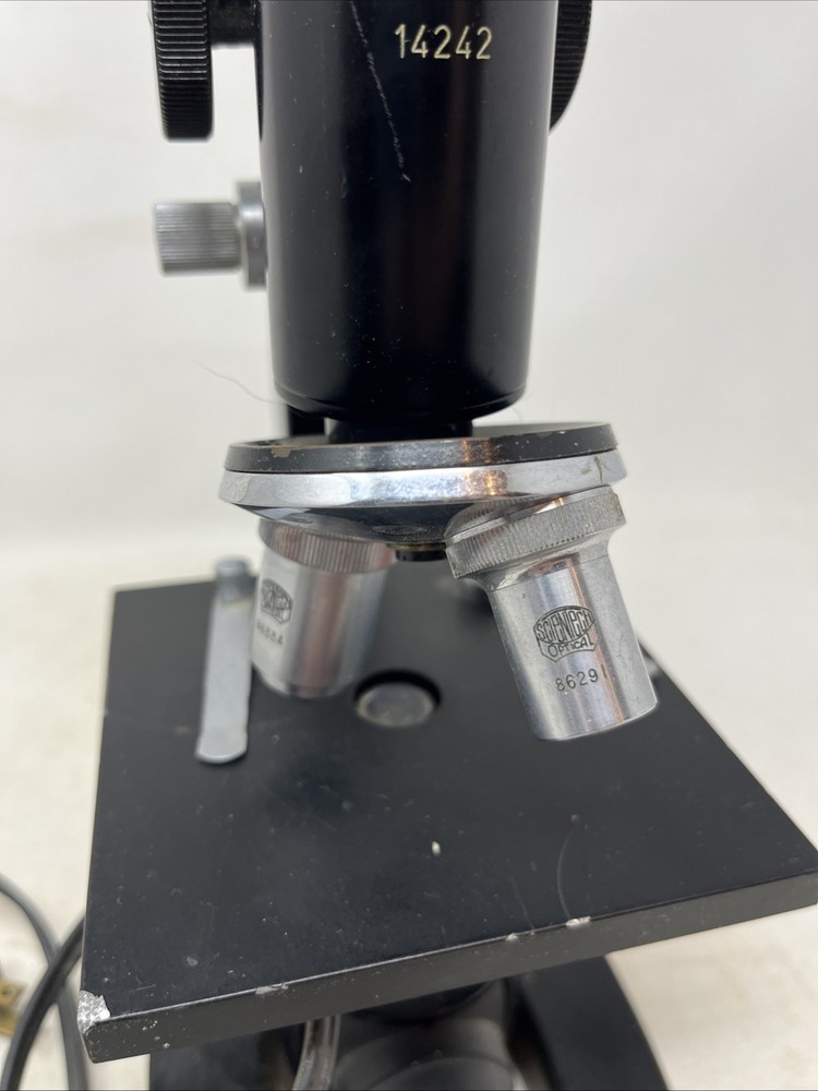 Beck Kassel Vintage Microscope CBS 14242 Untested