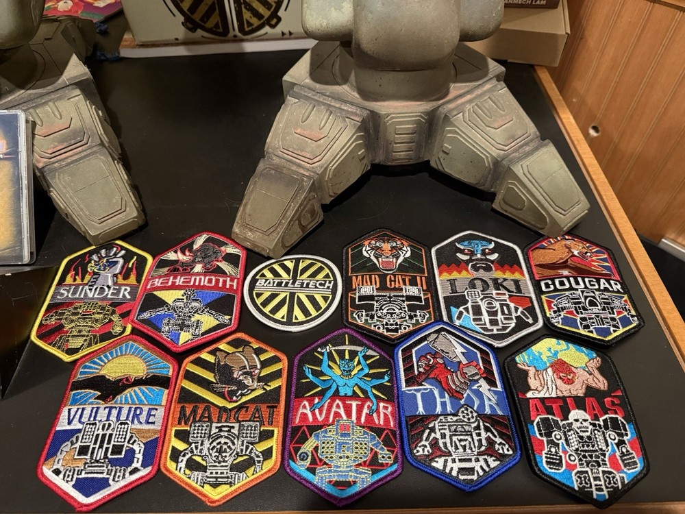 Loki Embroidered Patch BattleTech Virtual World Authentic
