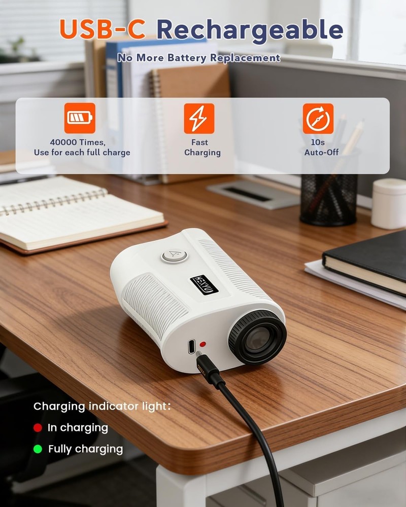 Versatile 1500 Yard Golf Rangefinder with Slope Compensation Technology