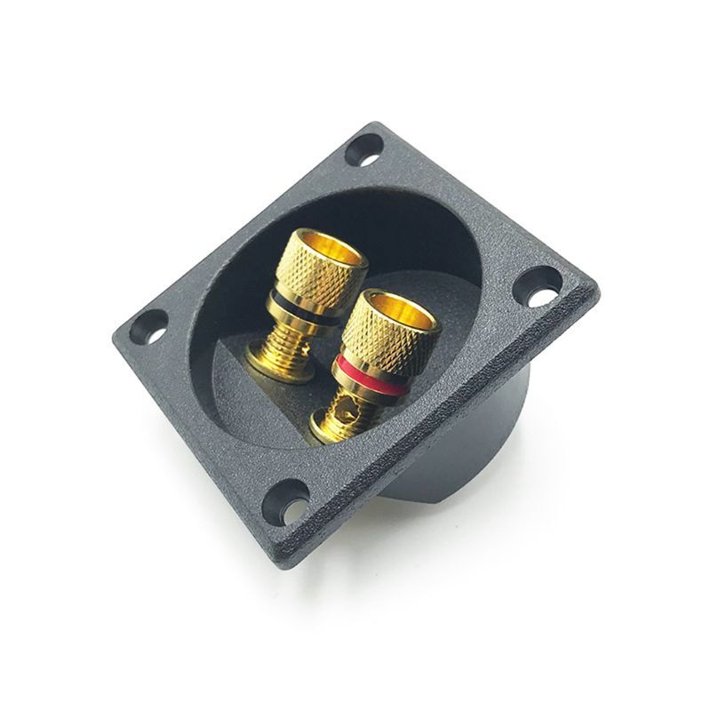 Speaker Box Terminals Binding Post Cup Wp227 Two-position Audios Abs Square