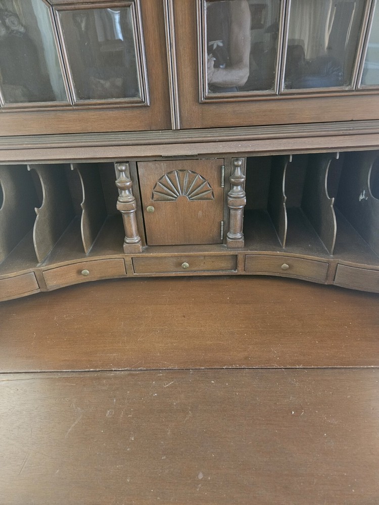 chippendale secretary desk bookcase