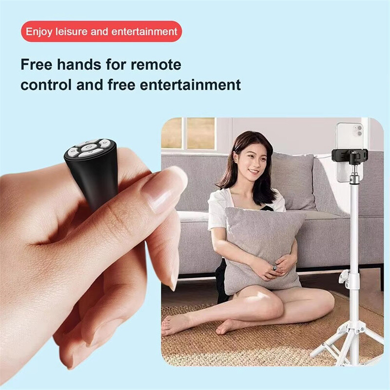 Fingertip Wireless Bluetooth Remote Control Turner Scrolling Remote Control Page