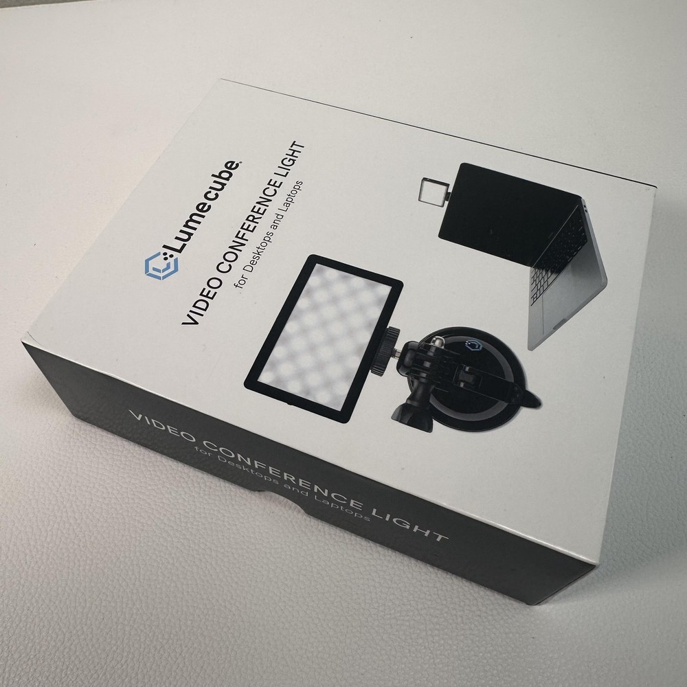 Lume Cube LC-PANELMINI1 Video Conference LED Light Panel Desktop Laptop Black