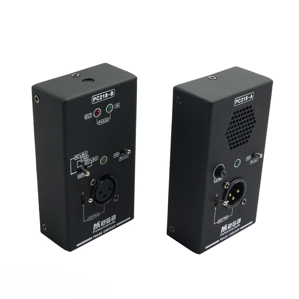 PC218 Phase Polarity Tester Checker Audio Speaker Microphone Sound Testing pe66