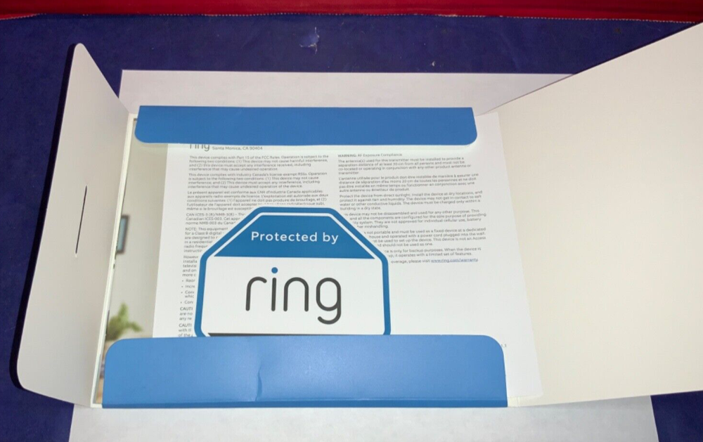 2018 Ring Alarm Wireless Home Security System w/ Box - AS IS - NOT TESTED