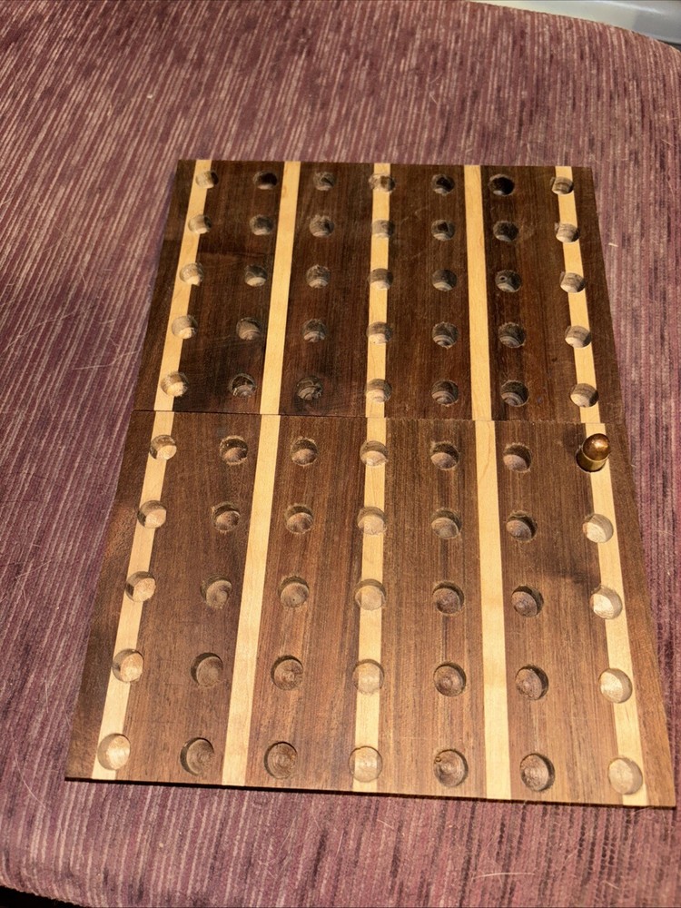 Reloading Bullets Tray Holder Wood 380 In Pic