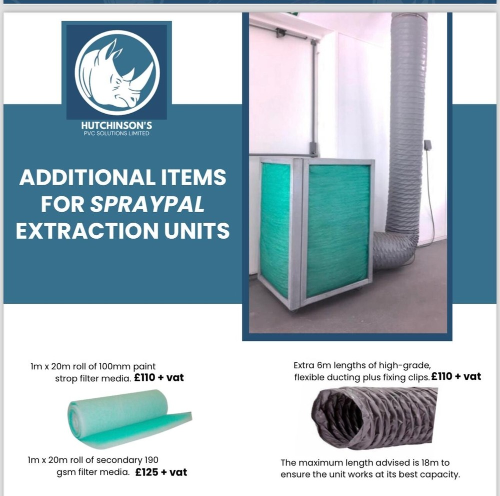 PORTABLE EXTRACTION FILTER UNIT PAINT FUME DUST EXTRACTION MACHINE ONLY
