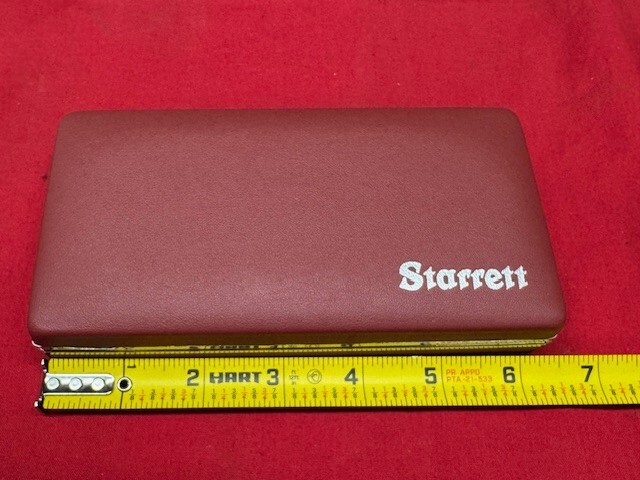 Starrett 220ZZ-1 Special Function Micrometer Case, 1"/25mm