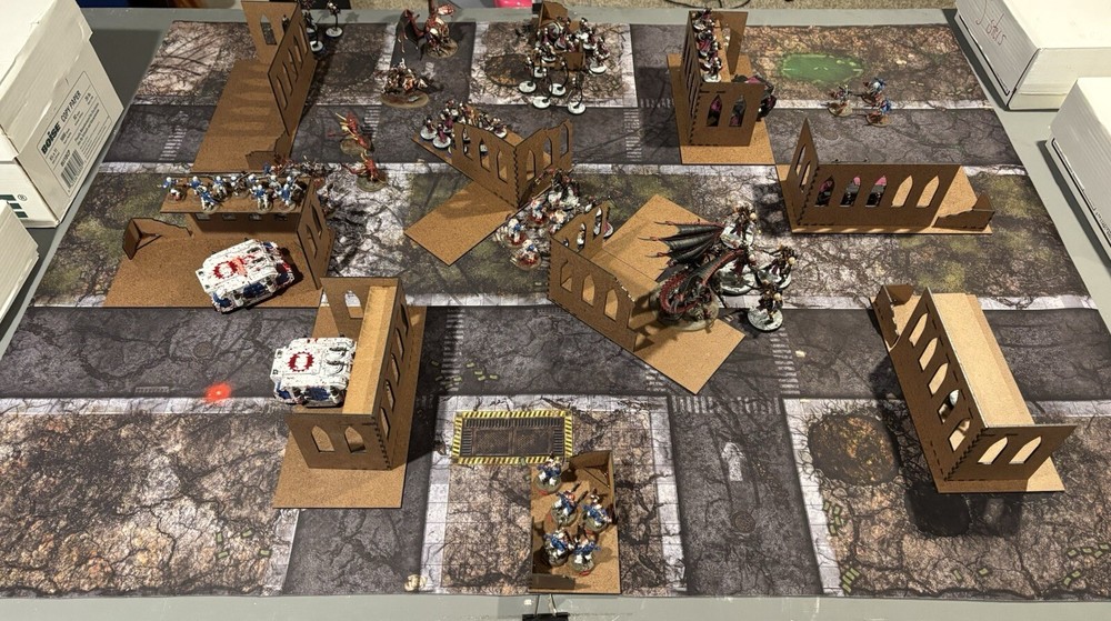 Warhammer 40K Terrain  scenery Modular Pariah Nexus WITH BASES