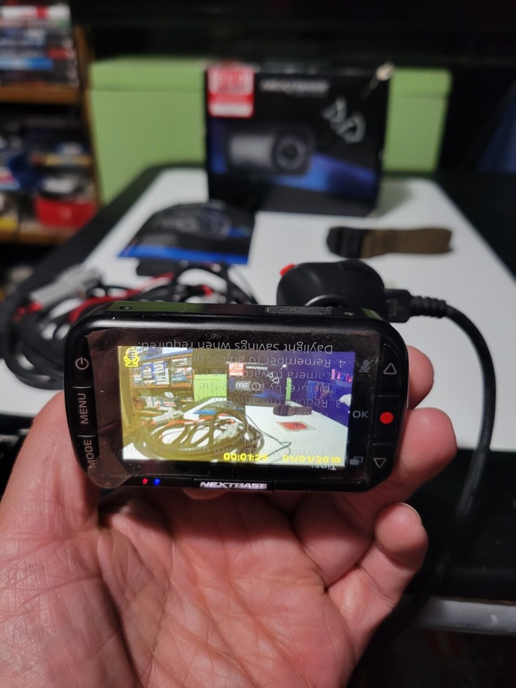 NextBase Dash Cams Model 222 OPEN BOX TESTED WORKS