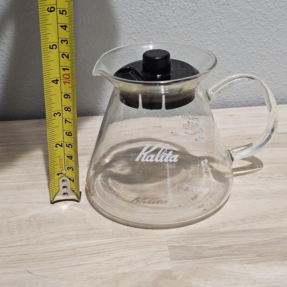Kalita Wave Glass Coffee Server 500ml