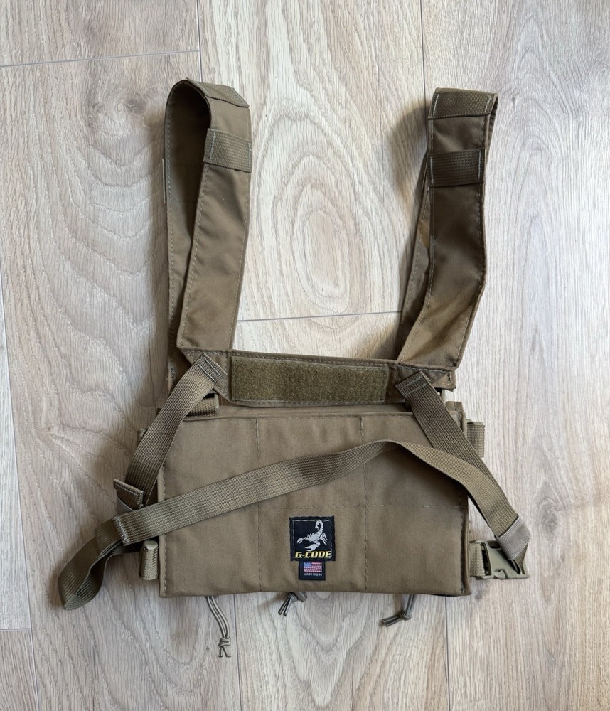 G-Code Micro Chest Rig with 5.56 Pouches