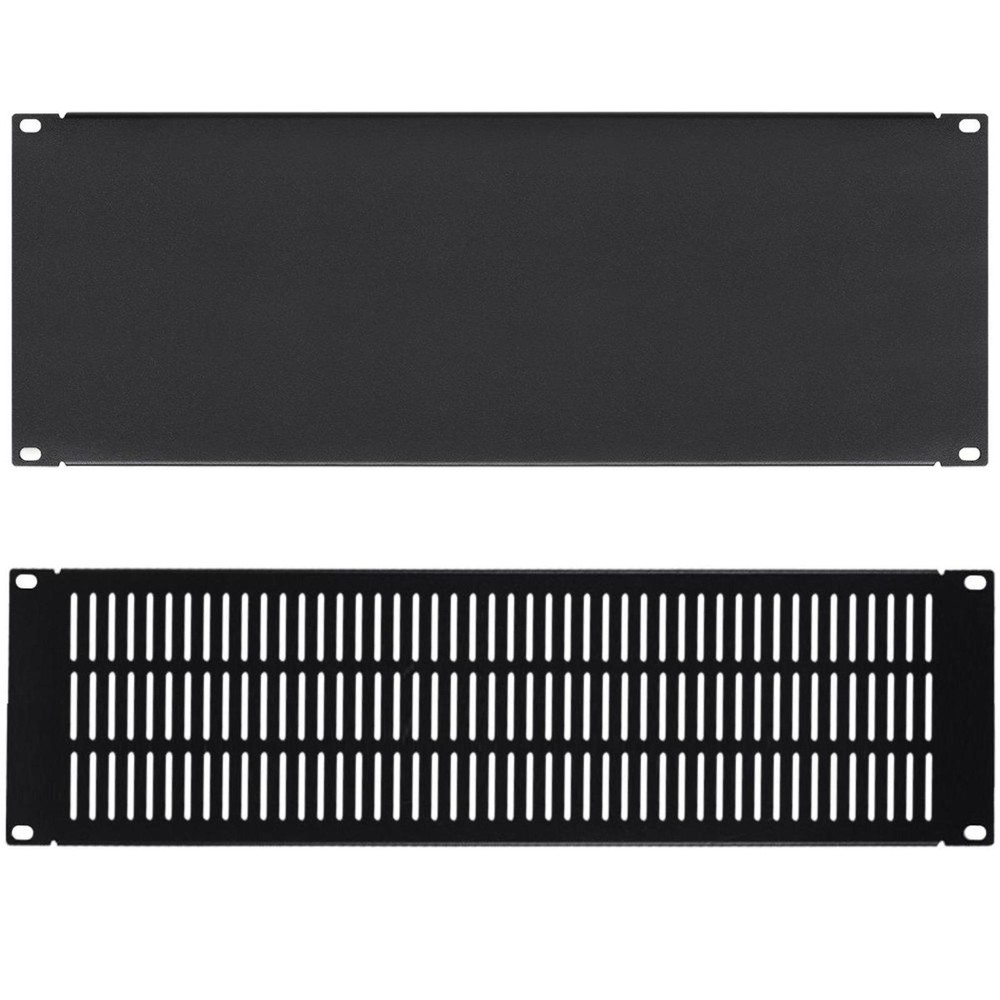 4U Space Rack Panel Metal Rack Mount Filler Accessory for 19" Enclosure Server