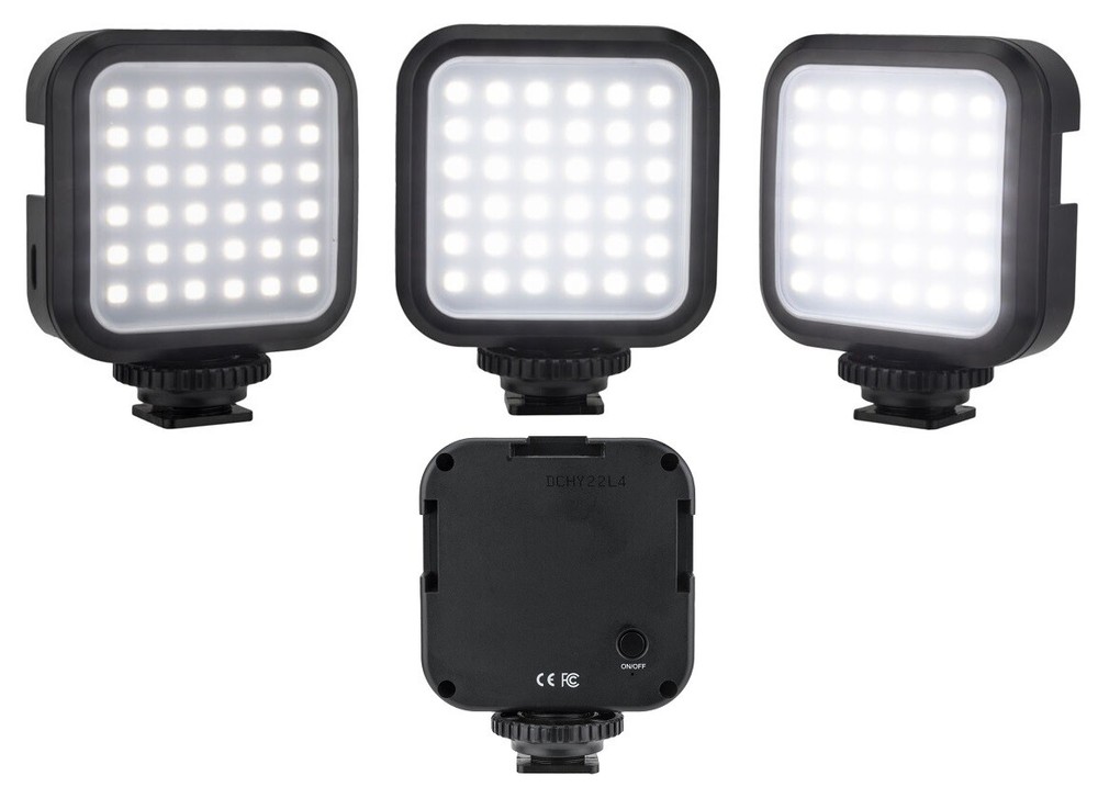 Rechargeable LED Light For Olympus OM-D E-M10 E-M5 Mark II E-M1 SP-100