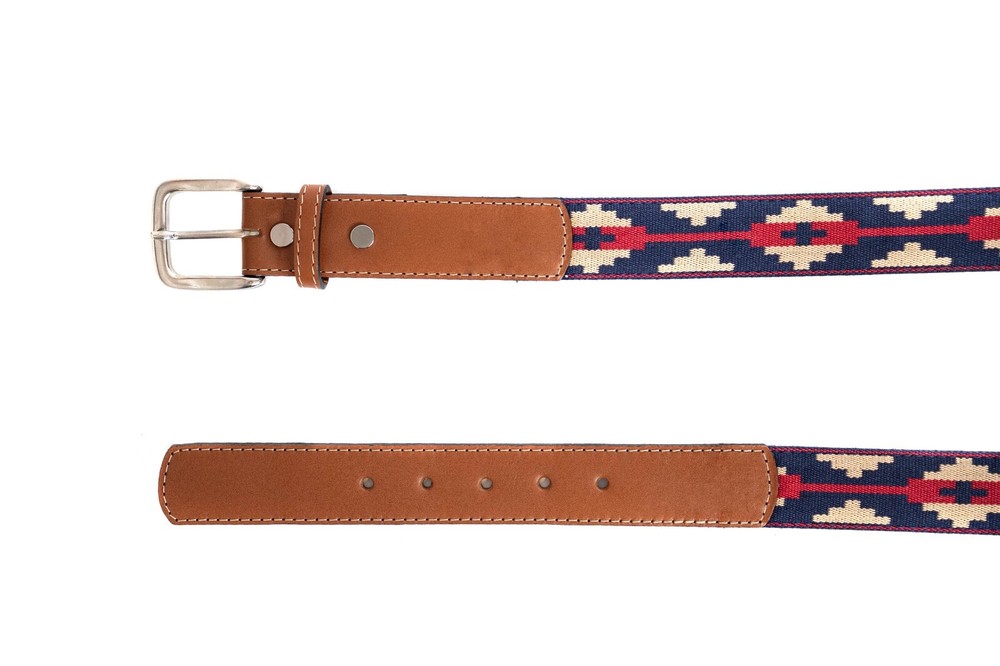 Interchangeable Buckle Leather and Guarda Pampa Belt