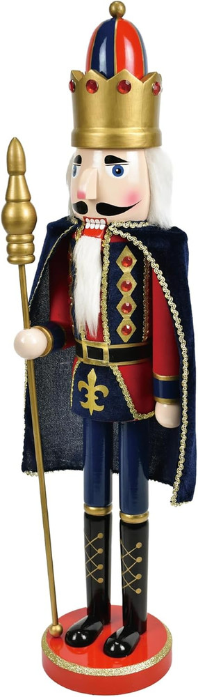 36 Inch Nutcracker King with Cape