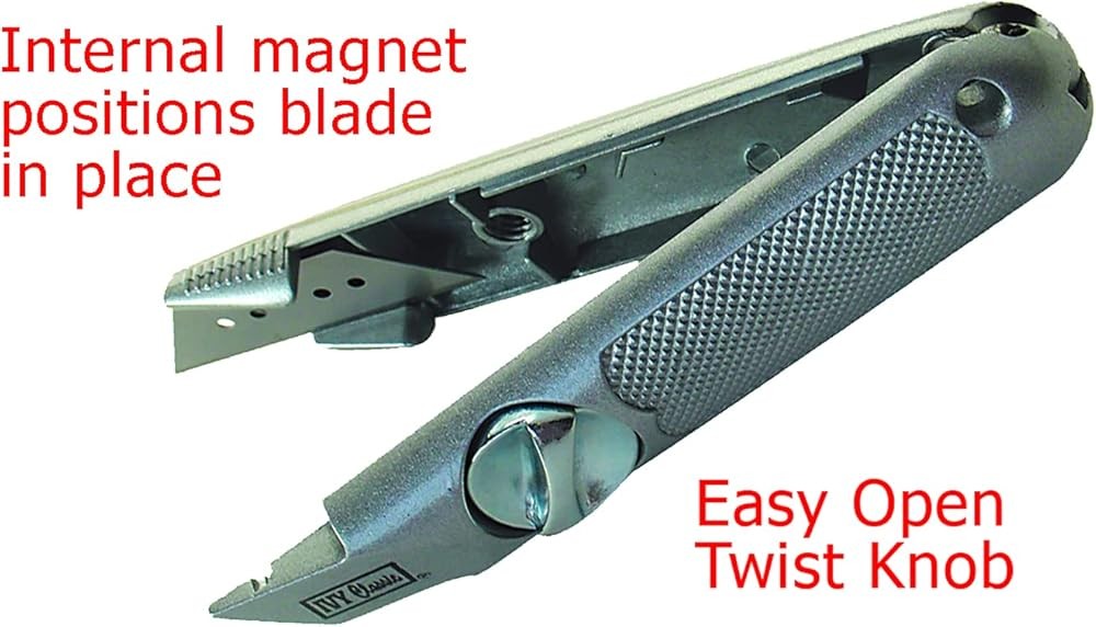 11154 Hin-Loc Fixed Utility Knife, 1/Card