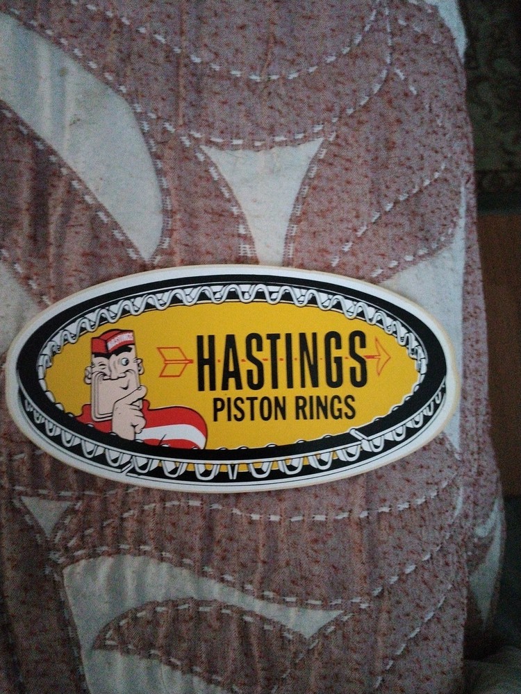 Vintage HASTINGS AUTOMOTIVE Coal Mining Sticker