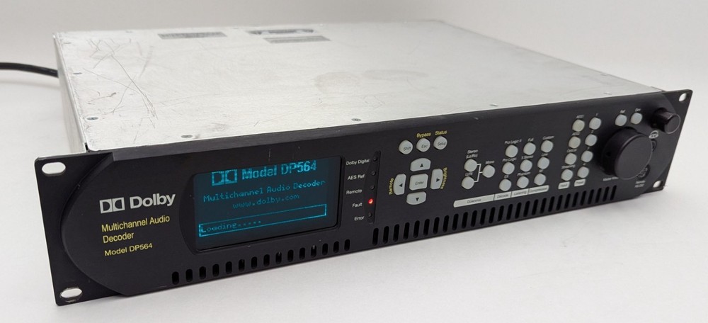 Dolby DP564 Multichannel Audio Decoder Reference Monitoring Tool AC3 PCM 5.1 2U