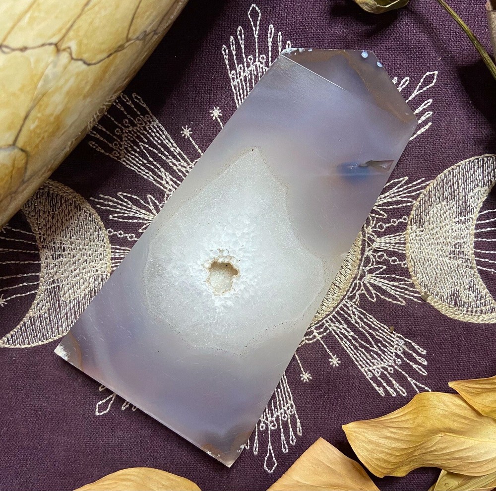 Clearance High Quality Druzy Agate Tower, All Natural