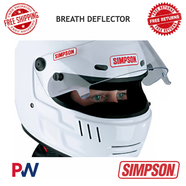 Simpson Racing Breath Deflector Flexable #97022