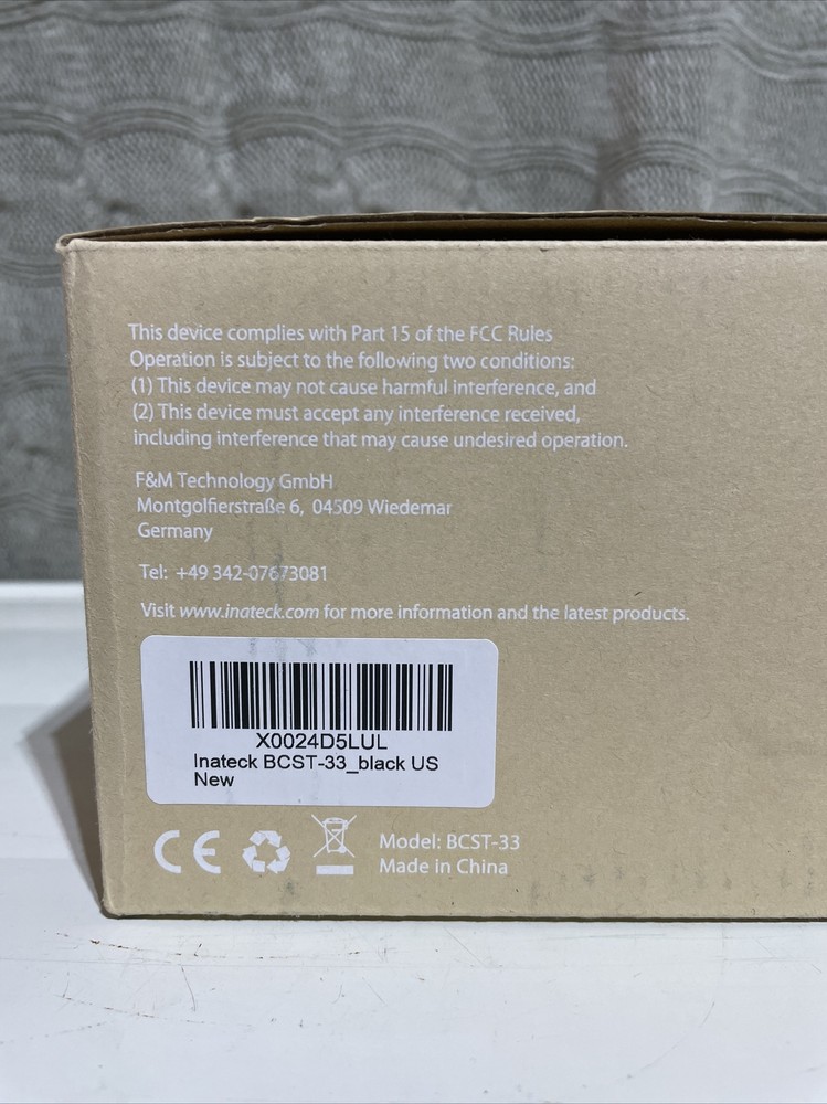 Inateck BCTS-33 USB Barcode Scanner (m)